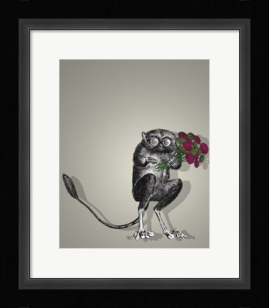 Framed Freaky Flowers Print