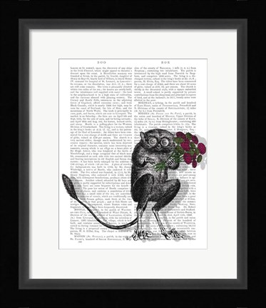 Framed Freaky Flowers Print