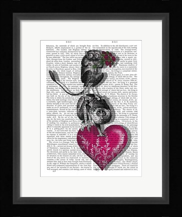Framed We Brought You Flowers Print