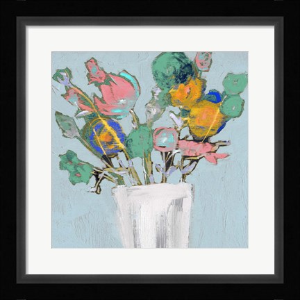 Framed Fun Bouquet I Print