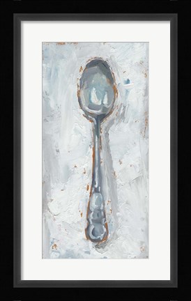 Framed Impressionist Flatware I Print