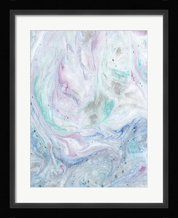 Framed Marble I Print