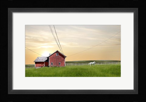 Framed Farm &amp; Country IV Print