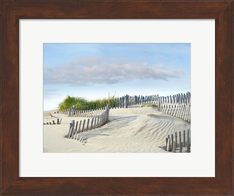 Framed Beachscape III Print