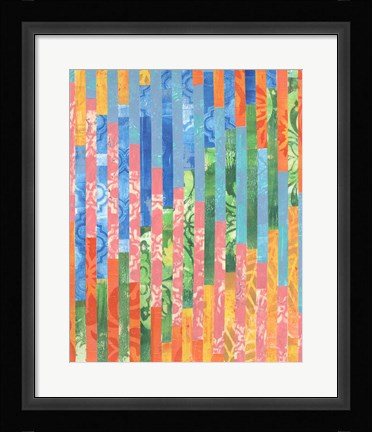 Framed Quilted Monoprints VI Print