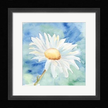 Framed Daisy Sunshine II Print