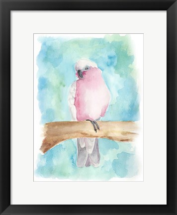 Framed Sweet Tropical Bird III Print