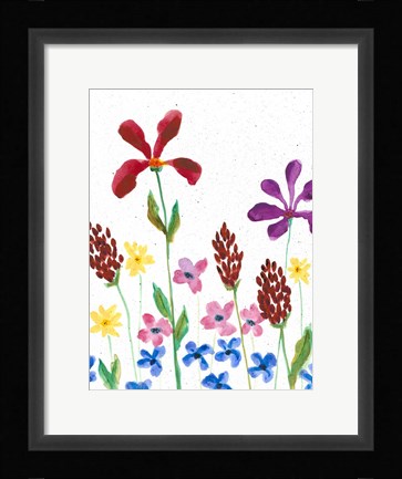 Framed Vivid Whimsy II Print