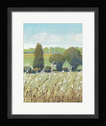 Framed Summer Breeze I Print