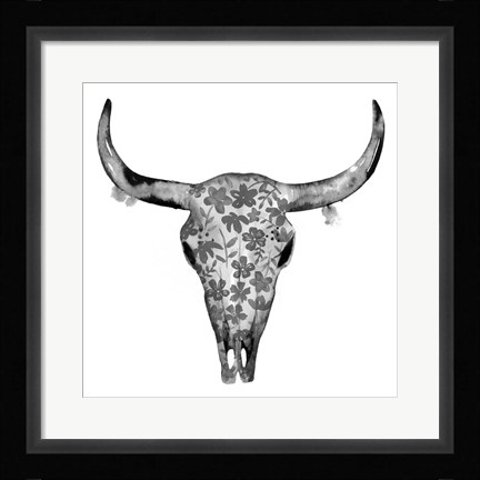 Framed Botanic Mount II Print