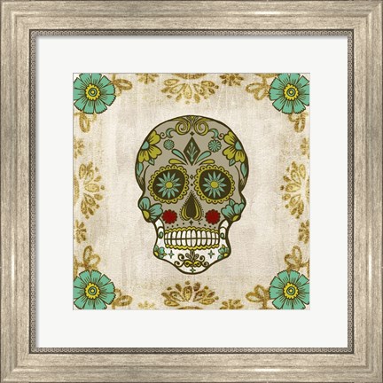 Framed Day of the Dead I Print