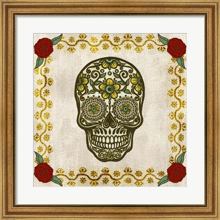 Framed Day of the Dead II Print