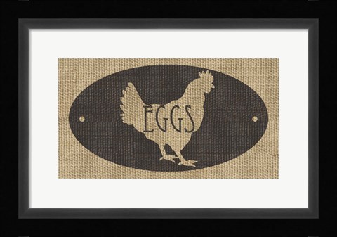 Framed Farm Store V Print