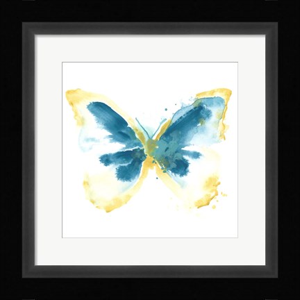Framed Butterfly Traces III Print