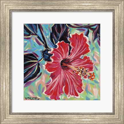 Framed Hawaiian Beauty I Print