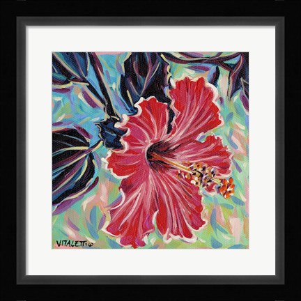 Framed Hawaiian Beauty I Print