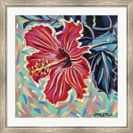 Framed Hawaiian Beauty II Print