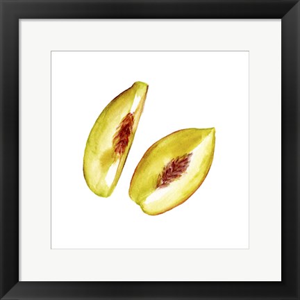 Framed Love Me Fruit V Print