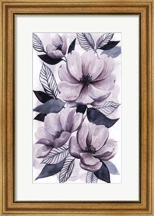 Framed Lavender Burst II Print
