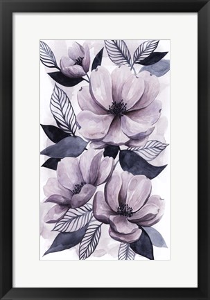 Framed Lavender Burst II Print