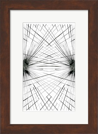 Framed Rays IV Print