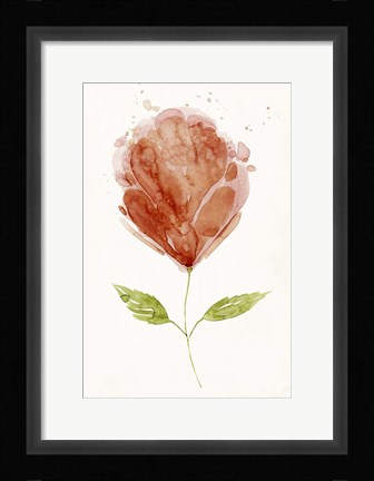 Framed Boom Bloom I Print