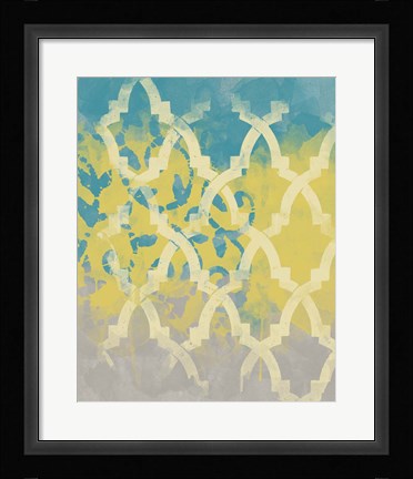Framed Yellow in the Middle II Print