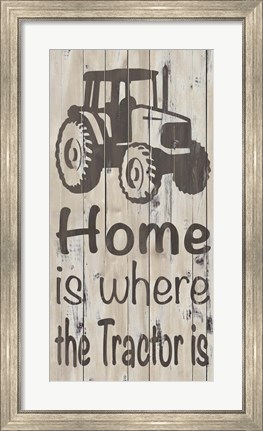Framed Home &amp; Farm II Print