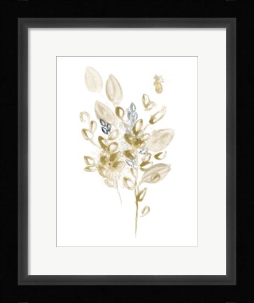 Framed Bronze Spray II Print