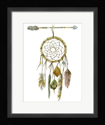 Framed Dreamcatchers I Print