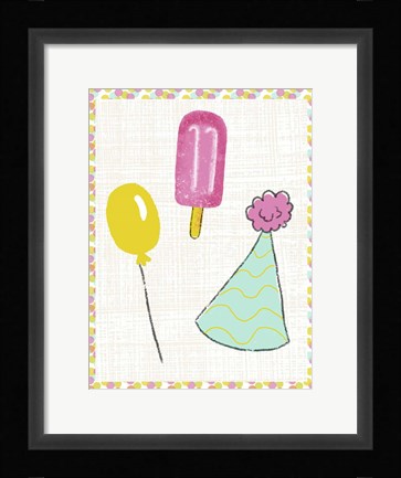 Framed Pop Party I Print