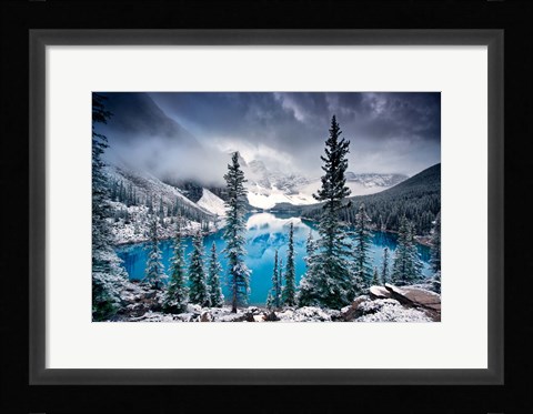 Framed Morning Blues Print