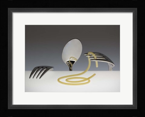 Framed And Now Eat - Part 1 Print