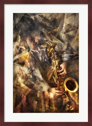 Framed Jazz Print