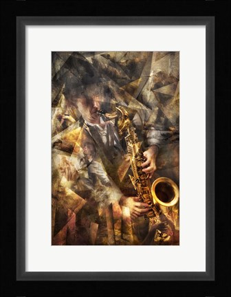 Framed Jazz Print