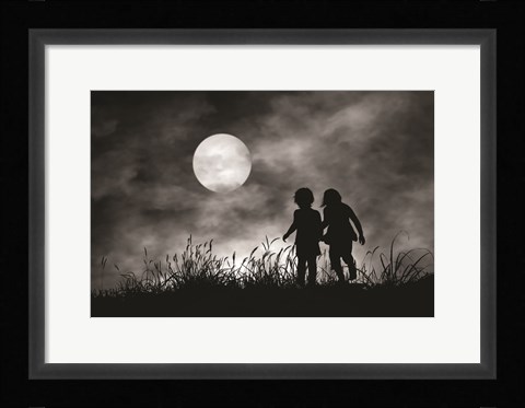 Framed Where Ever You Go Print