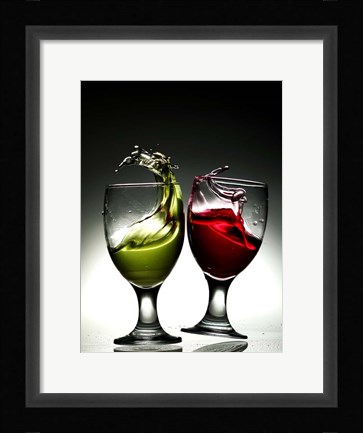 Framed Glass Dance Print