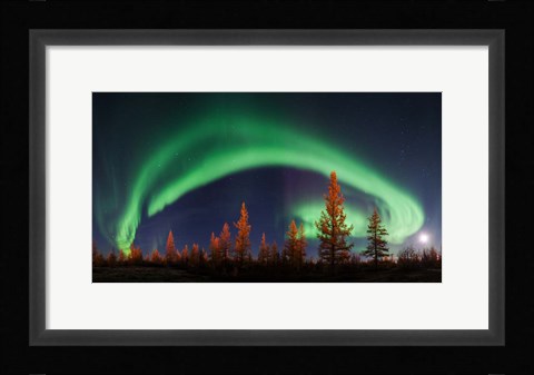 Framed Northern Lights Print