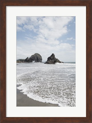 Framed Harris Beach Oregon Print
