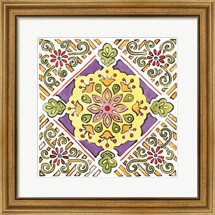 Framed Sunny Bouquets VIII Print