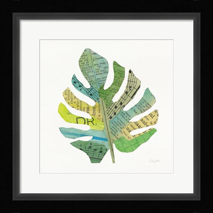 Framed Tropical Fun Palms II Print