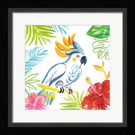 Framed Tropicana I Print