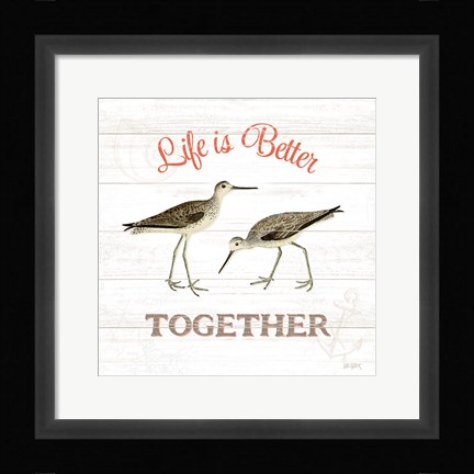 Framed Bayside IV Print