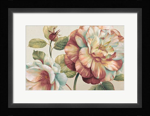 Framed Romantic Afternoon Light II Spice Print