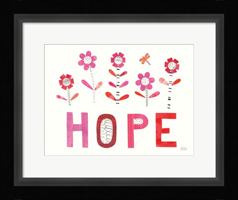 Framed Love Words I Print