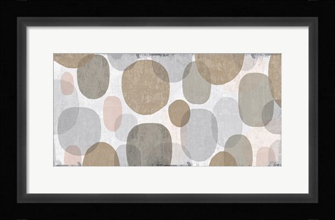 Framed Pastel Drips Print