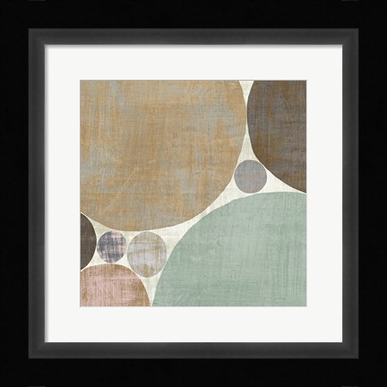 Framed Circulation I v2 Hygge Print