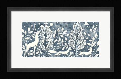 Framed Forest Life IX Print