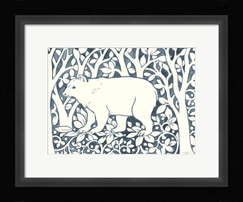 Framed Forest Life VII Print