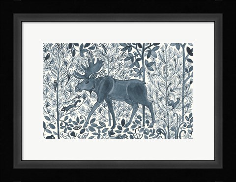 Framed Forest Life VI Print